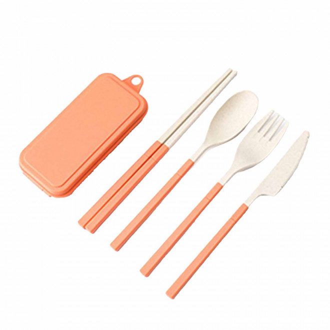 SET DE COUVERTS PERSONNALISABLE 'TRUDY' - orange