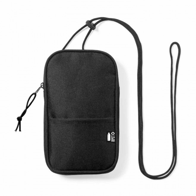 SACOCHE PERSONNALISABLE POUR TELEPHONE 'ESTIVAL' - noir