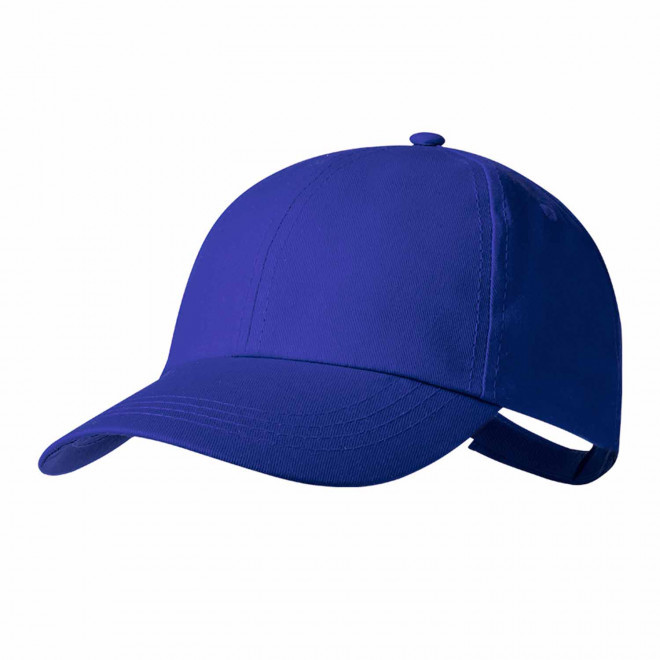 CASQUETTE PERSONNALISABLE 6 PANS 'ANTO' - bleu
