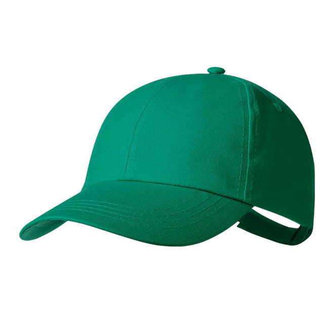 CASQUETTE PERSONNALISABLE 6 PANS 'ANTO' - vert