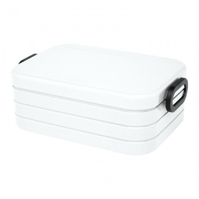 LUNCH BOX PERSONNALISABLE PLASTIQUE 900ML 'OPONY' - blanc