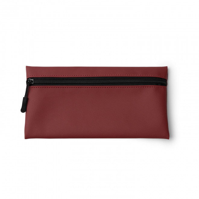 POCHETTE EN PU PERSONNALISABLE 'GAZOU' - rouge
