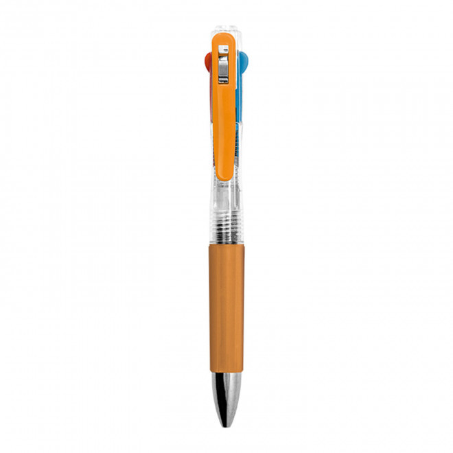 STYLO 3 COULEURS PERSONNALISABLE 'JENNY GHOST' - orange