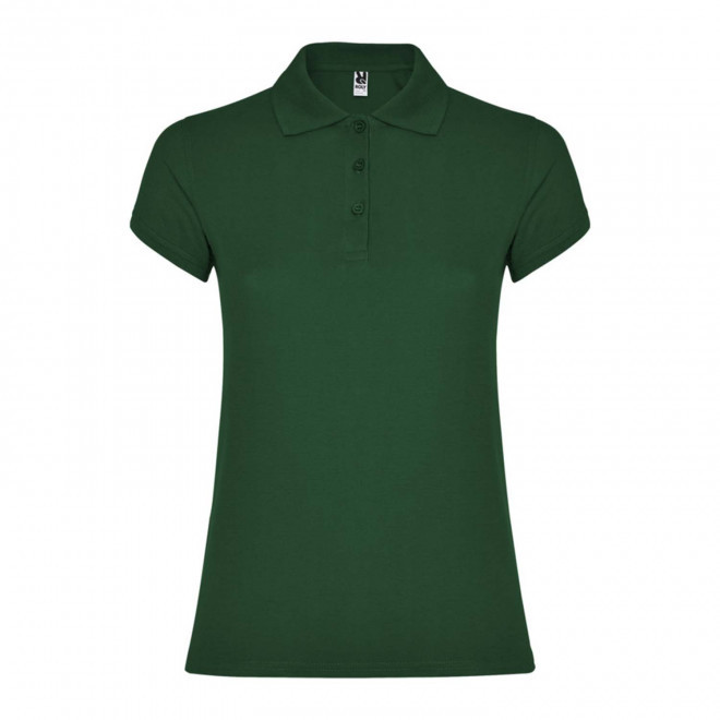 RAPIDE 4J - POLO PERSONNALISABLE MC FEMME 'STARLO' - vert bouteille