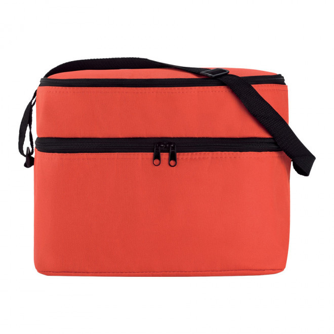 SAC BANDOULIERE ISOTHERME PUBLICITAIRE 'COLDY' - rouge