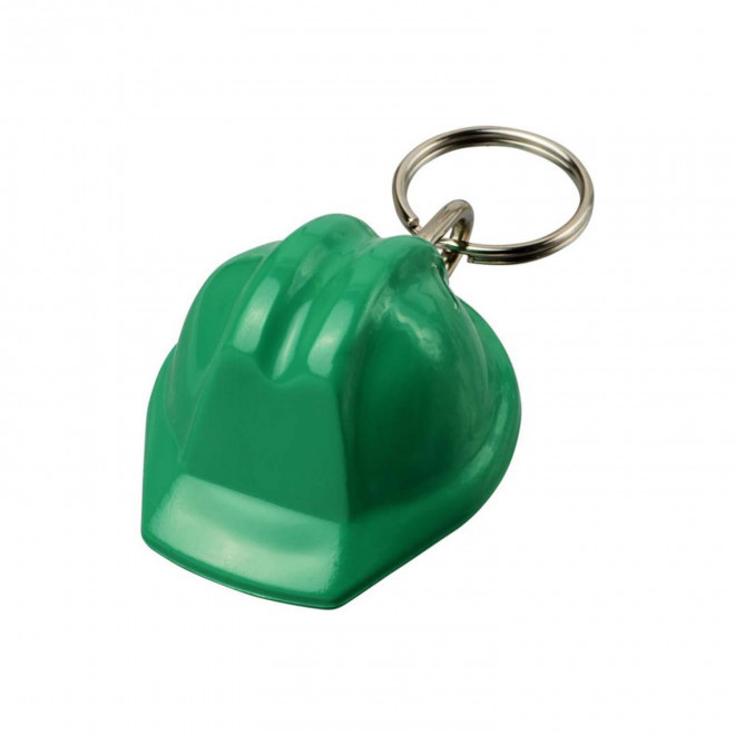 PORTE-CLES CASQUE PERSONNALISABLE 'KASKI RECYCLE' - vert