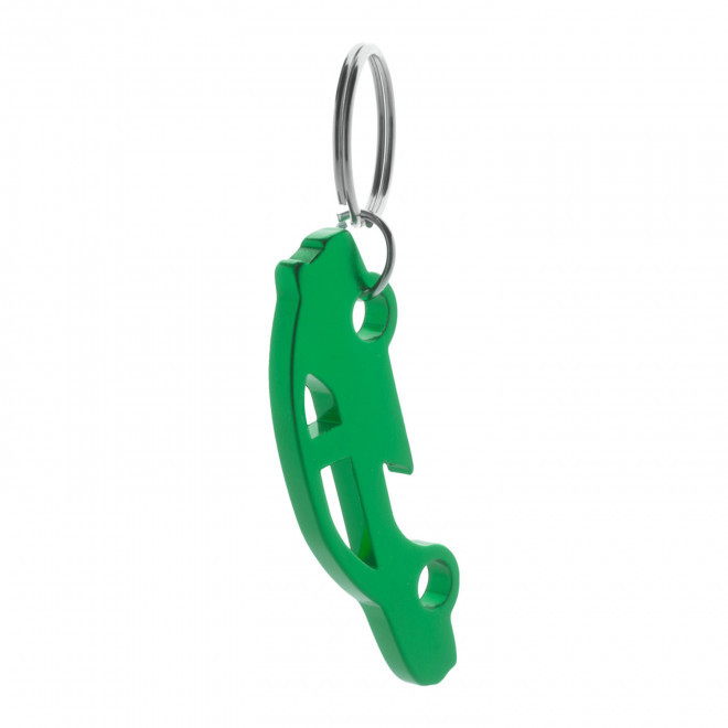 PORTE CLE DECAPSULEUR PERSONNALISABLE 'HOTTO' - vert