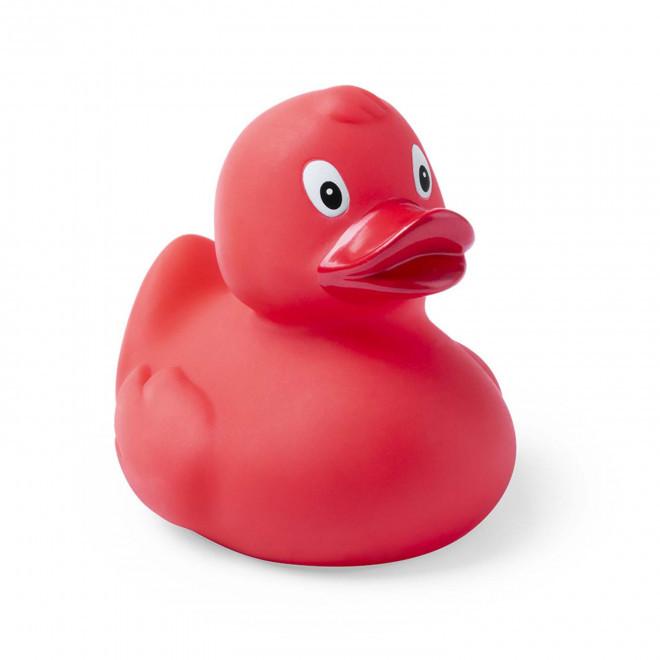 CANARD EN PLASTIQUE PERSONNALISABLE 'DAFFY' - rouge