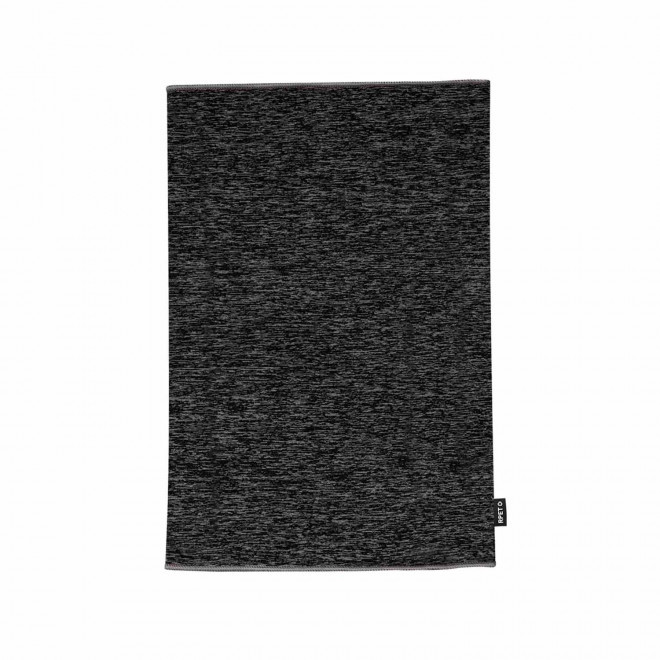 ECHARPE TOUR DE COU PERSONNALISE RPET 'CALEO' - noir