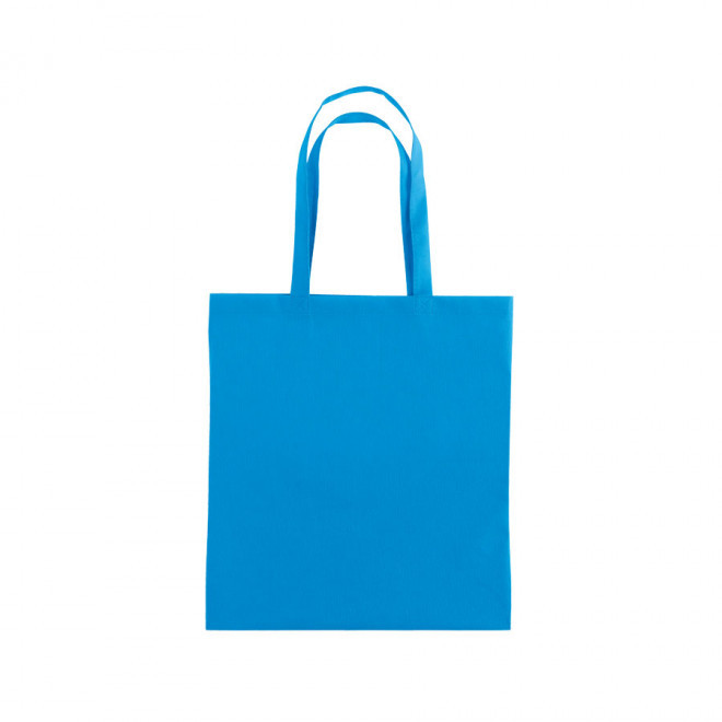 SAC SHOPPING PUBLICITAIRE ANSES LONGUES 80 GR/M² 'BONITO' - turquoise