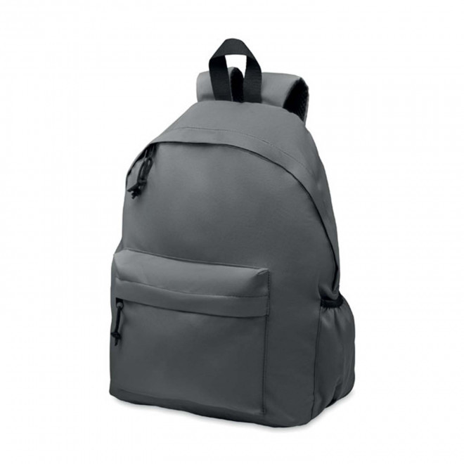 SAC A DOS PERSONNALISABLE 'BARRAS RPET' - gris foncé