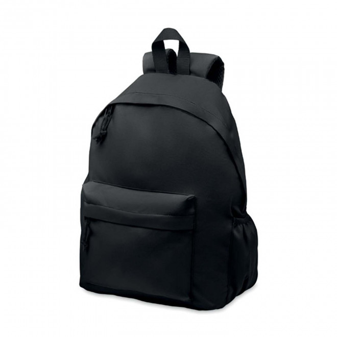 SAC A DOS PERSONNALISABLE 'BARRAS RPET' - noir