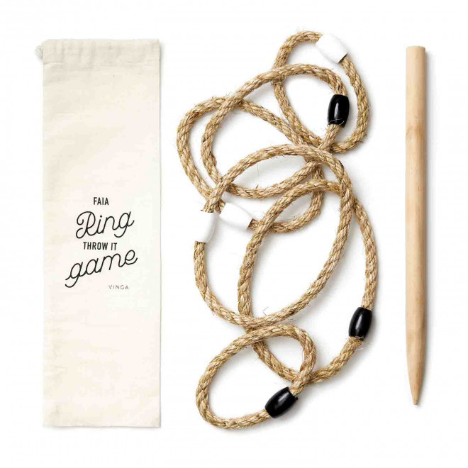 JEU D'ANNEAU PERSONNALISABLE 'KRUZO' - bois