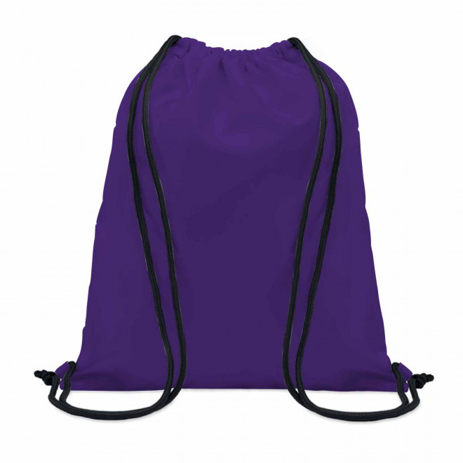 SAC A DOS CORDELETTE PERSONNALISABLE SUR MESURE 'ONA' - violet