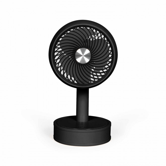 MINI VENTILATEUR PERSONNALISABLE 'FANOU' - noir
