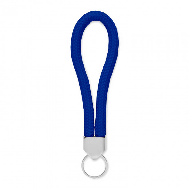PORTE CLE CORDE PERSONNALISABLE 'KALOU' - bleu