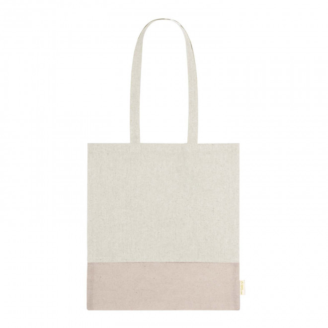 SAC SHOPPING RECYCLE PERSONNALISABLE 'FORCOLA' - naturel