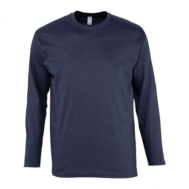 TEE-SHIRT HOMME MANCHES LONGUES 'MONARCH' 150 GR/M² - marine