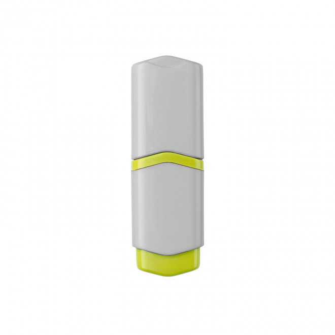 MINI SURLIGNEUR PERSONNALISABLE 'MINI SURLY' - blanc/jaune