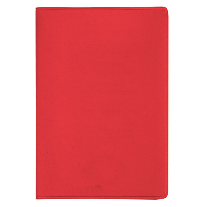 COUVERTURE DE PASSEPORT PERSONNALISABLE 'VIAJE' - rouge