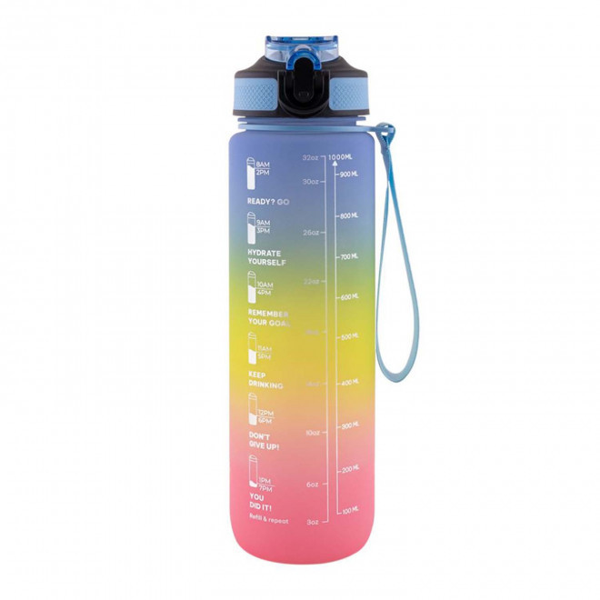 GOURDE 1L PERSONNALISABLE 'DAYLY REINBOW' - rainbow