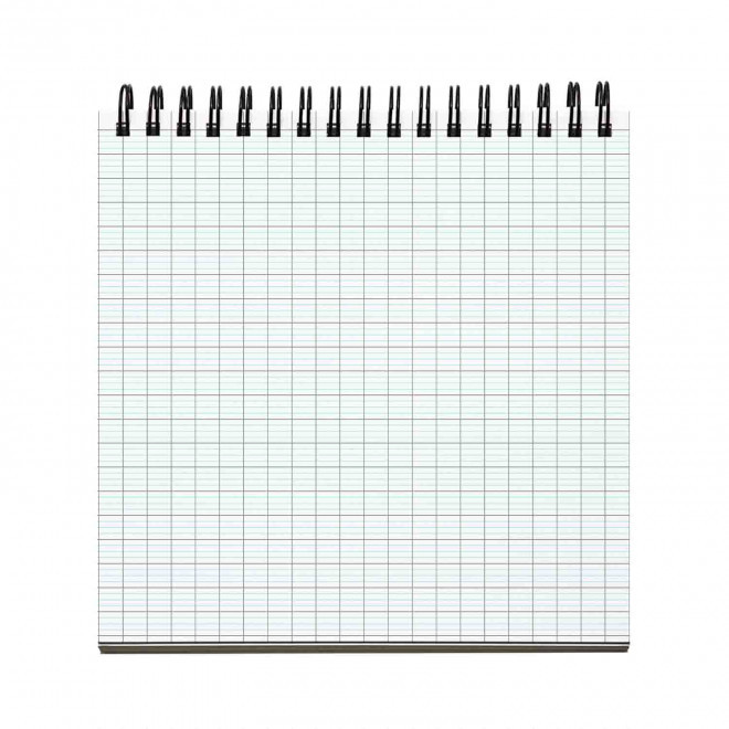 BLOC-NOTES SPIRALE CARRE PERSONNALISABLE 'SEDARI' 100PAGES - ligné