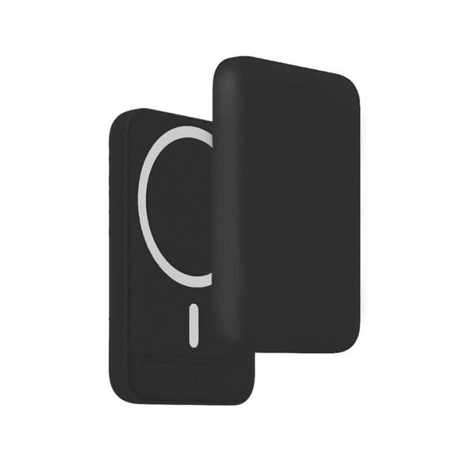 POWERBANK MAGSAFE PERSONNALISABLE 5000 MAH 10W 'ARCONA' - noir