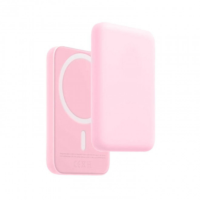 POWERBANK MAGSAFE PERSONNALISABLE 5000 MAH 10W 'ARCONA' - rose