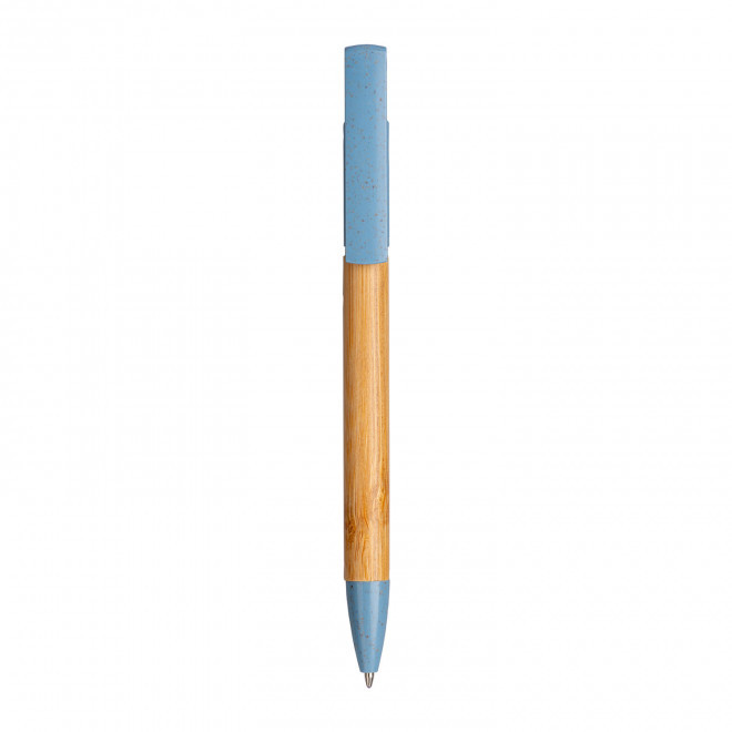 STYLO SUPPORT TEL PERSONNALISABLE 'ROBERTA BAMBOU' - bleu