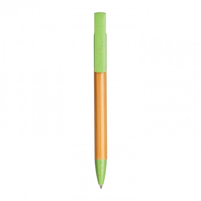 STYLO SUPPORT TEL PERSONNALISABLE 'ROBERTA BAMBOU' - vert