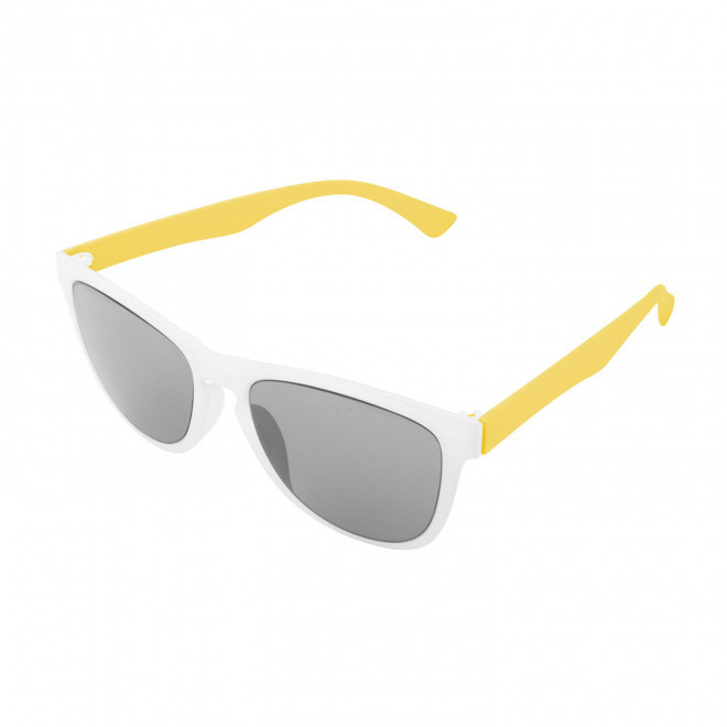 LUNETTES SOLEIL PERSONNALISABLES MIX & MATCH 'SUNWAY' - transparent/jaune