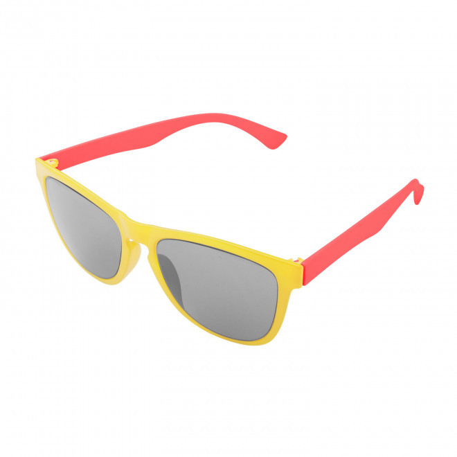 LUNETTES SOLEIL PERSONNALISABLES MIX & MATCH 'SUNWAY' - jaune/rouge