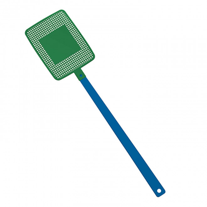 TAPETTE A MOUCHE PERSONNALISABLE MIX&MATCH 'FLYVE' - bleu/vert