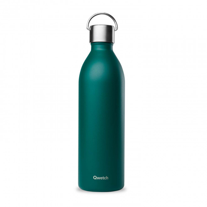BOUTEILLE ISOTHERME QWETCH® ACTIVE 1L - vert emeraude