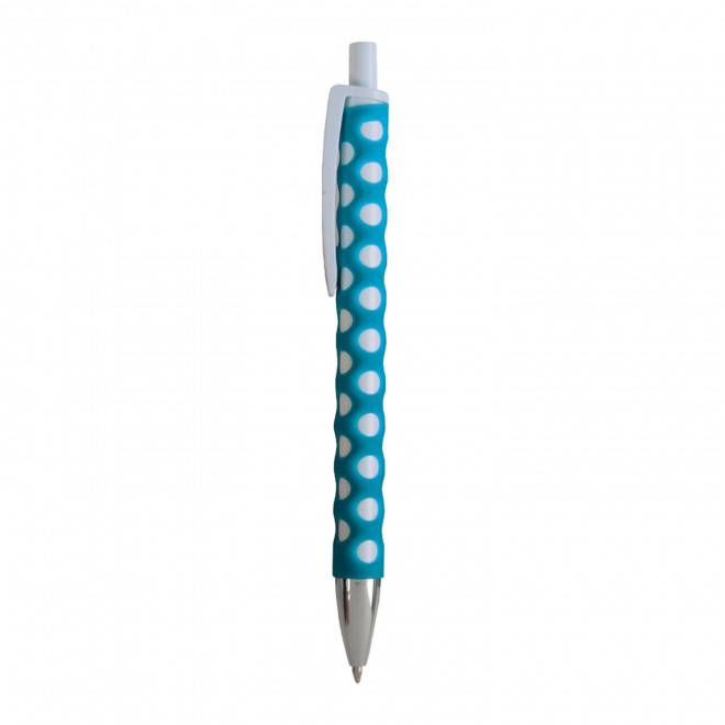 STYLO PUBLICITAIRE EN ABS 'KALOUGA' - bleu clair