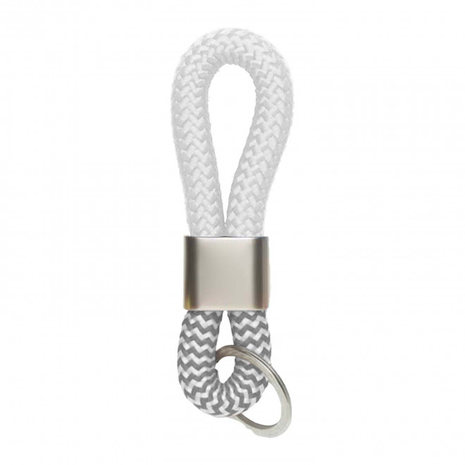 PORTE CLE CORDE DOUBLE PERSONNALISABLE 'KALOU PLUS' - au choix