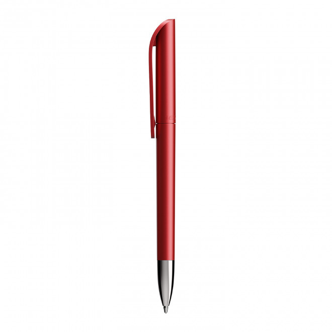 STYLO À BILLE PERSONNALISABLE BIC® 'SUPER CLIP ADVANCE GLACÉ' - rouge