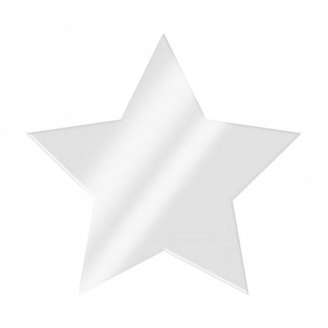 TROPHEE PERSONNALISABLE EN ACRYLIQUE LUMINEUX 'UKITA WOOD LIGHT' - étoile