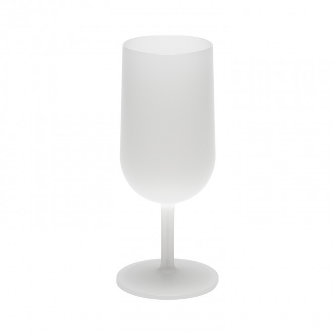 VERRE À VIN RÉUTILISABLE PERSONNALISÉ MIE 'CUPVIN EUROPE' 18CL - transparent givré