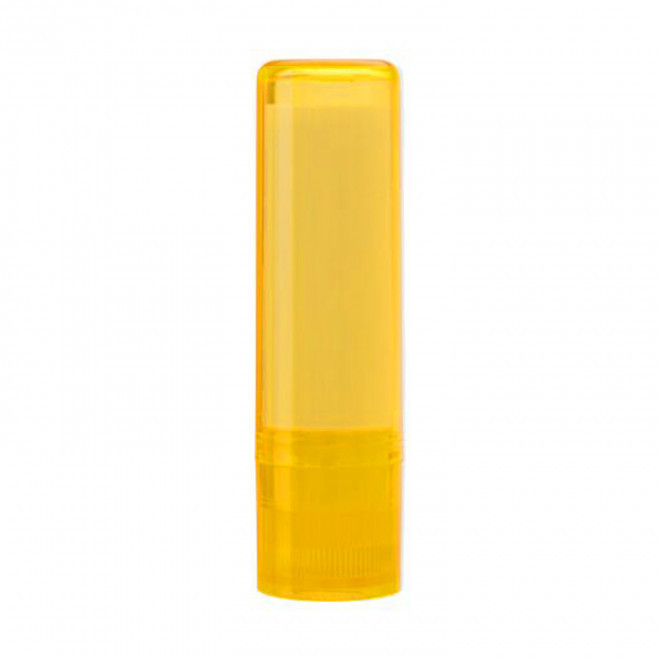 BAUME A LEVRE STICK PLASTIQUE PERSONNALISABLE 'BALSMA' - jaune