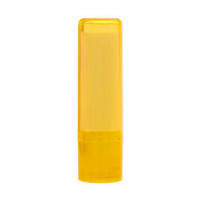 BAUME A LEVRE STICK PLASTIQUE PERSONNALISABLE 'BALSMA' - jaune mat