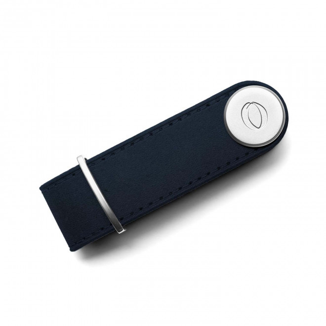 PORTE CLE PERSONNALISABLE VIS MIF 'CLARA' - bleu nuit