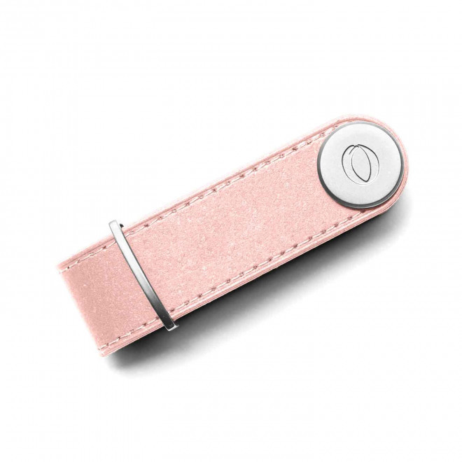 PORTE CLE PERSONNALISABLE VIS MIF 'CLARA' - rose