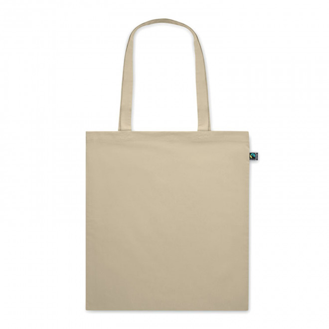 SAC COTON COULEUR PERSONNALISABLE 'ANTONIO FAIRTRADE' - ivoire