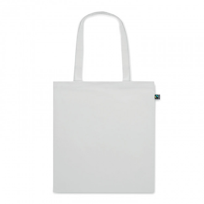 SAC COTON COULEUR PERSONNALISABLE 'ANTONIO FAIRTRADE' - blanc