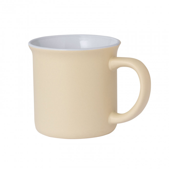 TASSE EN CERAMIQUE PERSONNALISABLE 'BROBY' - naturel