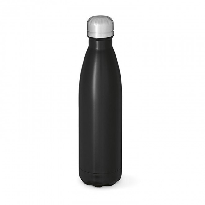 BOUTEILLE ISOTHERME PERSONNALISABLE 535ML 'ASTRIO RECYCLE' - noir