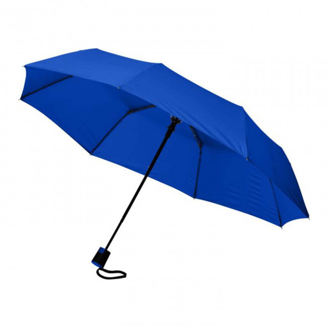 PARAPLUIE PLIABLE TEMPÊTE AUTOMATIQUE PUBLICITAIRE 'WESTPORT' - bleu royal