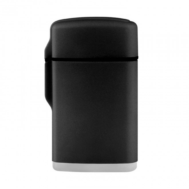 EXPRESS 72H - BRIQUET PUBLICITAIRE TEMPÊTE EN GOMME 'RUBBER' - noir