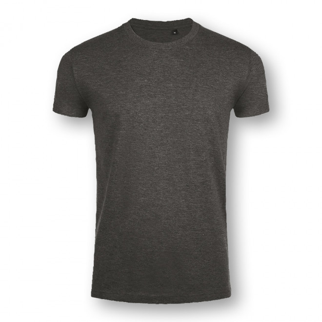TEE-SHIRT HOMME PERSONNALISABLE 'IMPERIAL FIT' 190 GR/M² - anthracite chiné